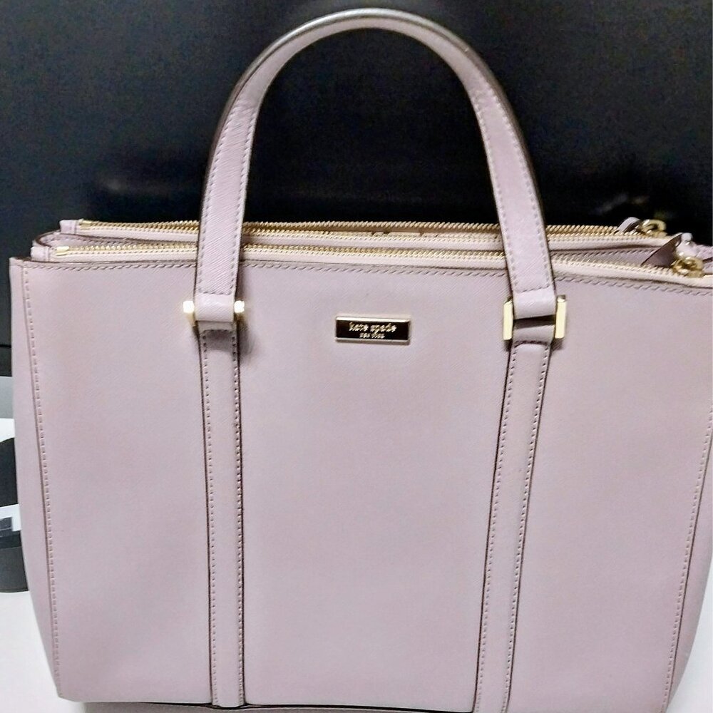 KATE SPADE Newbury Lane Loden Large Satchel Bag WKRU2461 15"W, 10"T, 5"D